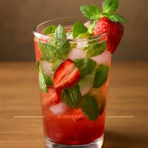 Strawberry mojito