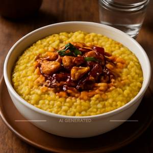 Garlic Dal Khichdi