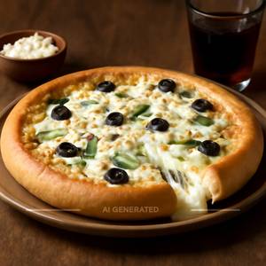 Cheese burst pizza