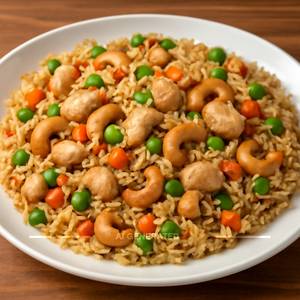 Chicken Cashew Fried Rice
