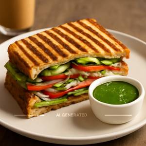 Veg Sandwich Grilled