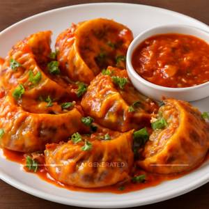 Veg Chilli Momos [6 Pieces]