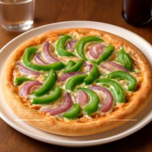 Onion Capsicum Pizza