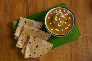 3 Chapathi With Butter Chicken Masala (250 Ml)