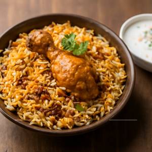 Chicken Biryani + Raita