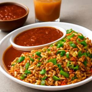 Triple Schezwan Fried Rice