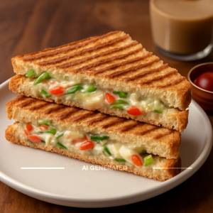 Veg Cheese Grilled Sandwich