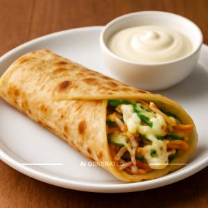 Veg Mayonnaise Frankie