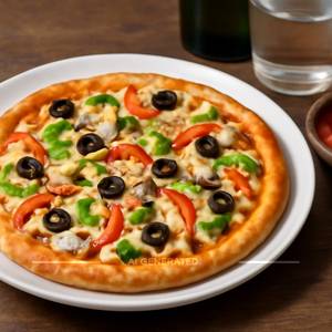 Lover's veggle pizza