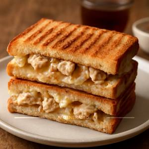 Chicken Cheese Grilled Sandwich