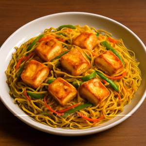 Paneer Singapore Noodles