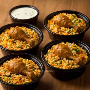 Chicken Biryani (Pack Of 4)
