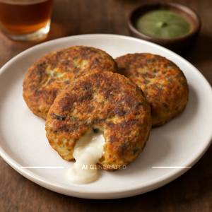 Veg Cheese Tikki 