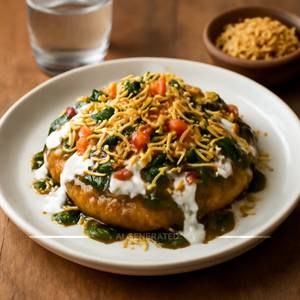 Aloo Tikki Chaat