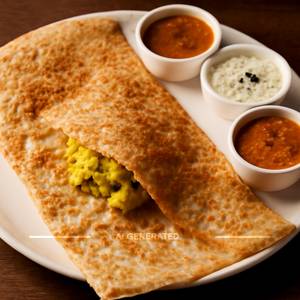 Rava Masala Dosa