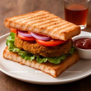 Veg Tikki Sandwich