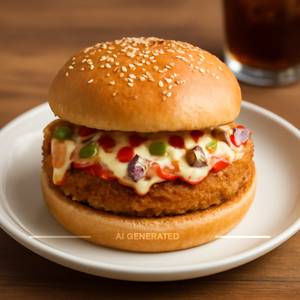 Veg Burger Jumbo