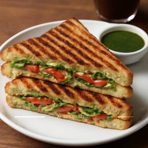 Veg Grilled Sandwich [2 Pieces]