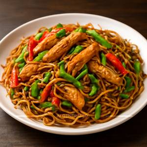 Chicken singapuri noodles