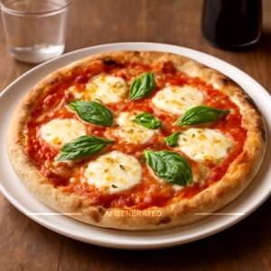 Smoky Margherita Thin Crust Pizza [6 Inches,12 Inches]