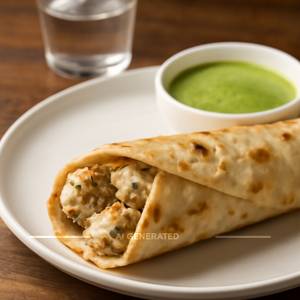 Chicken Afghani Tikka Roll