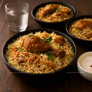 Chicken Dum Biryani( Pack Of 4) 