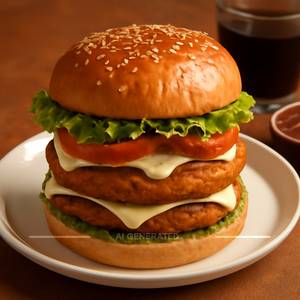 Veg Maharaja Burger