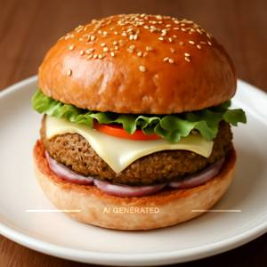 Veg Cheese Burger