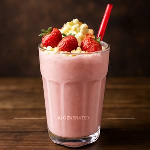 Strawberry mastani