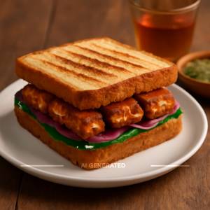 Tandoori Paneer Sandwich 