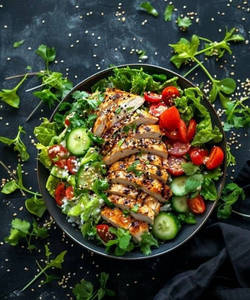 Classic Grilled Chicken Salad