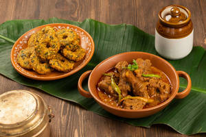 Garelu With Country Chicken
