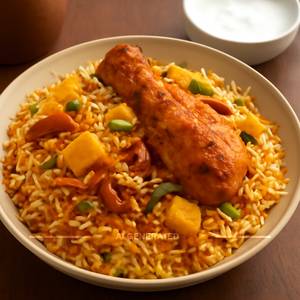 Chicken Kashmiri Biryani