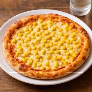 Corn and Cheese Pizza