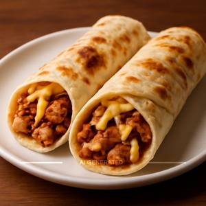  Double Cheese chicken Shawarma