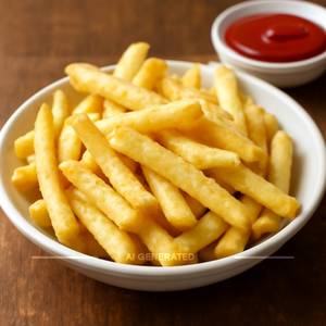 Plain Salted Fries                                          