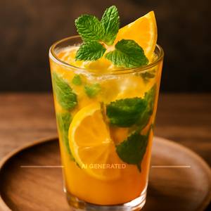 Orange mojito