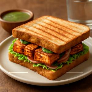 Paneer tikka sandwich