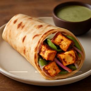 Paneer Tikka Wrap