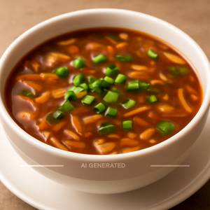 Veg hot n sour soup