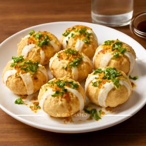 Dahi puri [6 pieces]