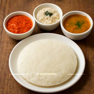 Plain thatte idli