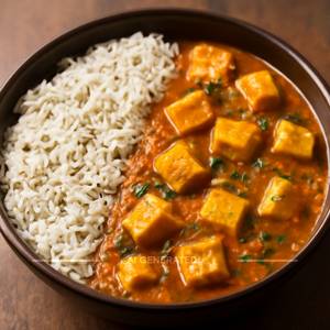 Paneer Masala Rice Bowl