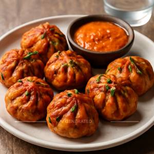 Tandoori Fried Momos