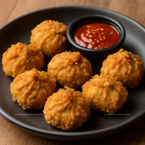 Kurkure Paneer Momos