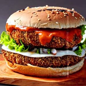 Mutton burger
