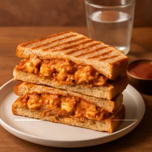 Paneer Makhni sandwich 