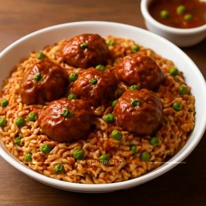 Manchurian fried rice