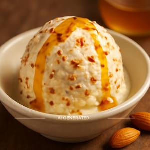 Honey Badam Roasted Ice Cream