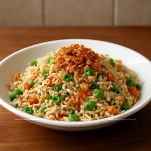 Veg Burnt Garlic Rice